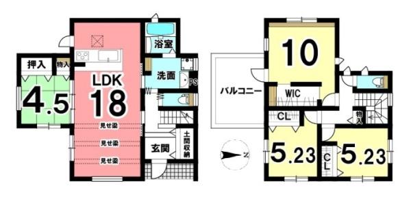 奈良市神殿町１号地／新築一戸建