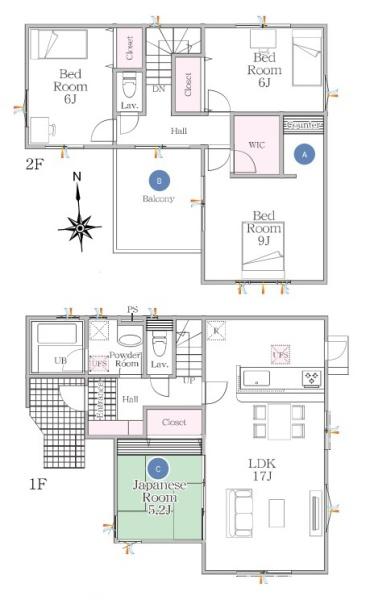 奈良市北登美ケ丘６丁目２号棟／一戸建