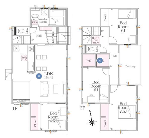 奈良市北登美ケ丘６丁目５号棟／新築一戸建