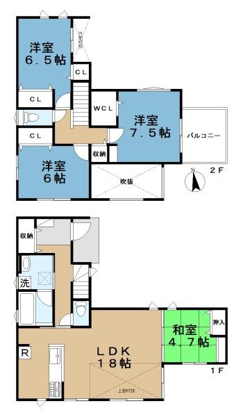 奈良市北登美ケ丘６丁目９号棟／一戸建