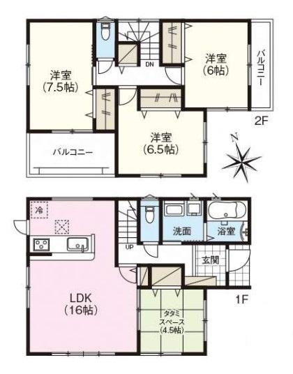ファーストタウン葛下２号棟／新築一戸建