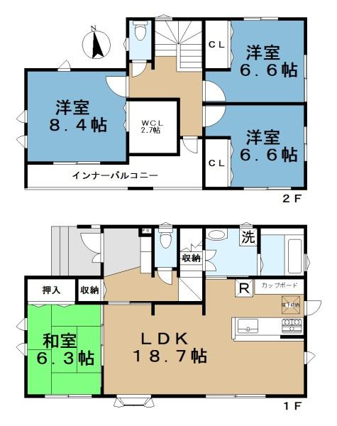 生駒郡斑鳩町服部２丁目　一戸建