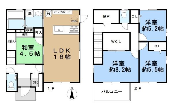 北葛城郡広陵町大字三吉の中古一戸建