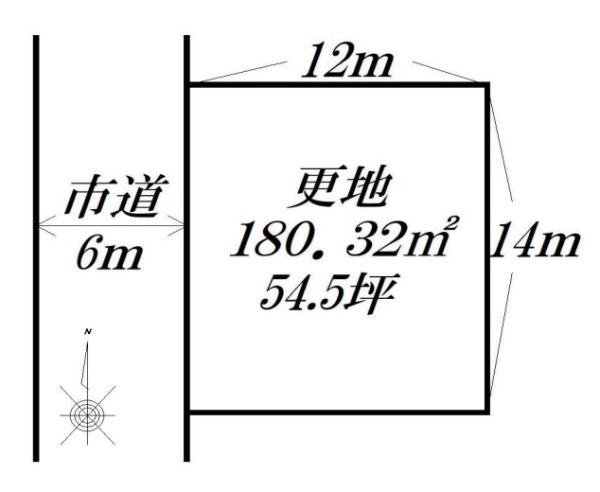 大和高田市市場建築条件なし土地