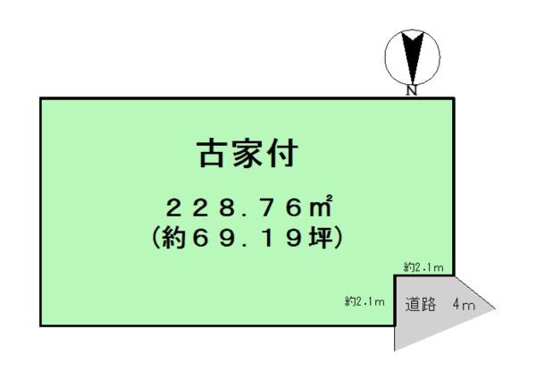 橿原市十市町建築条件なし土地