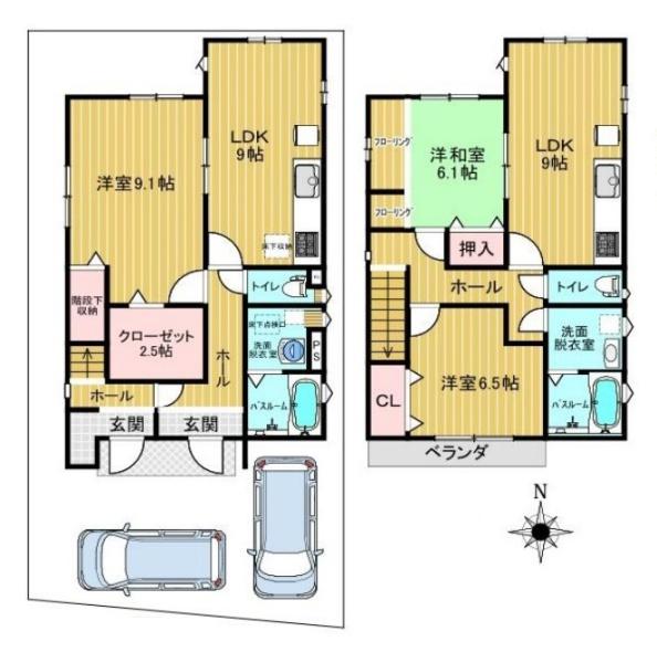 橿原市新口町　一戸建