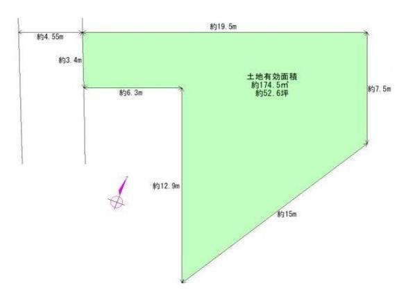 生駒郡斑鳩町龍田西６丁目建築条件なし土地
