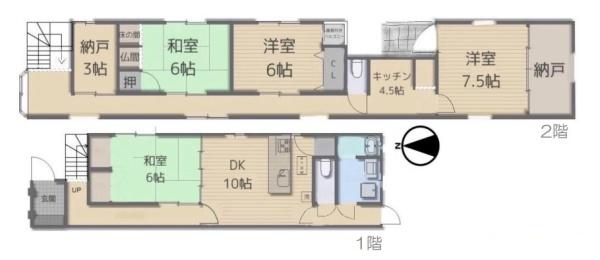 大和郡山市魚町　一戸建