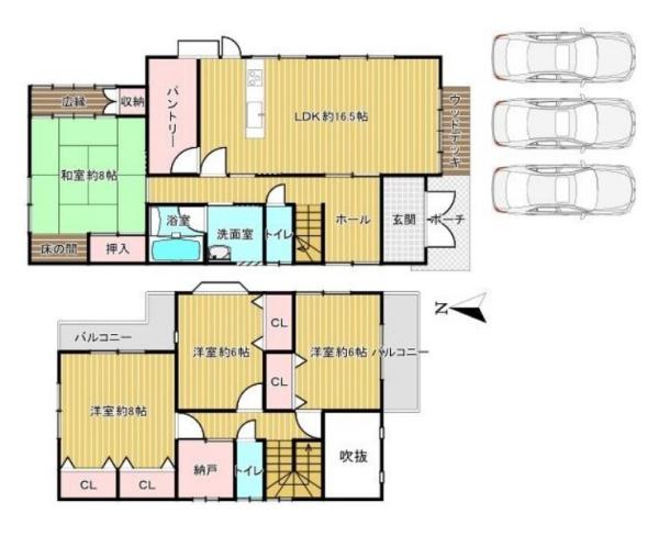 生駒郡斑鳩町法隆寺北２丁目　一戸建