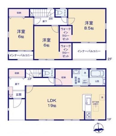 リーブルガーデン大久保町２号棟／新築一戸建