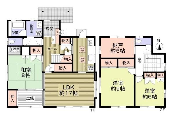 北葛城郡上牧町桜ケ丘２丁目　一戸建