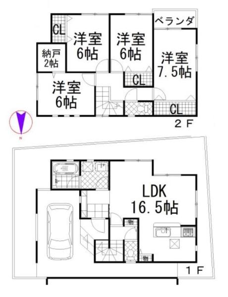 奈良市南肘塚町　一戸建
