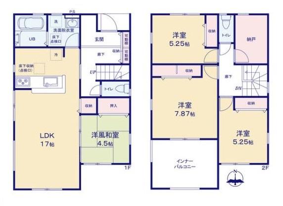 リーブルガーデン阿部２号棟／新築一戸建