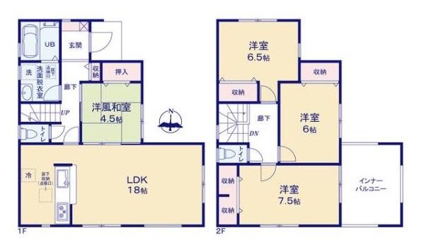 リーブルガーデン東九条町２号棟／新築一戸建
