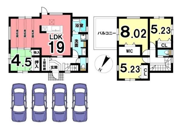 北葛城郡河合町泉台２丁目／新築一戸建