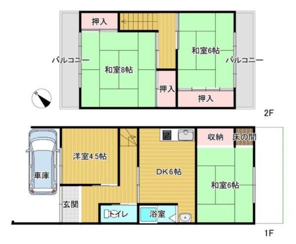 生駒郡斑鳩町東福寺１丁目　一戸建