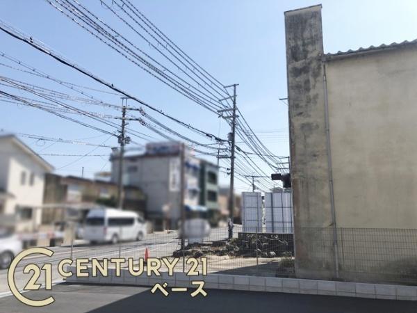 橿原市四条町　建築条件なし土地