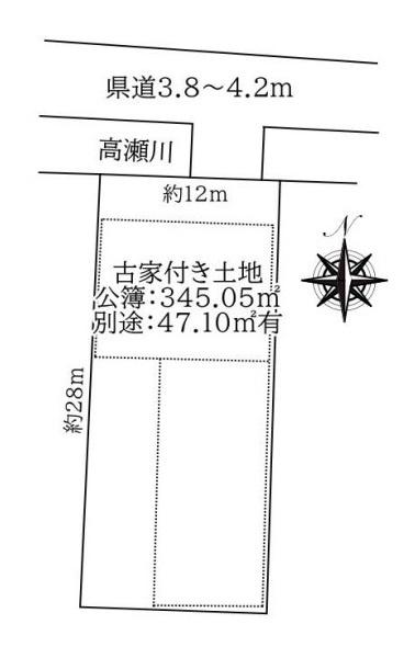 天理市櫟本町　建築条件なし土地