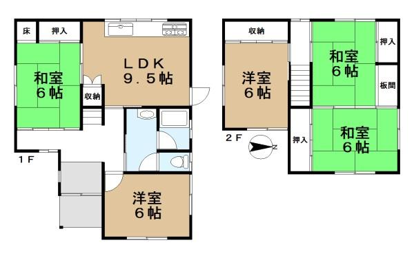桜井市大字橋本の中古一戸建