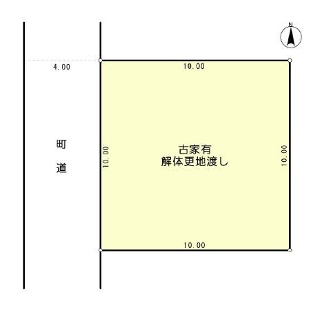 生駒郡斑鳩町小吉田２丁目　建築条件なし土地