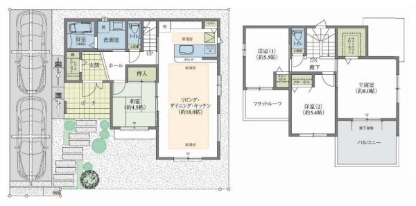 橿原市白橿町４丁目４号地／新築一戸建