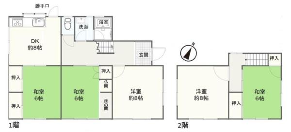 生駒郡平群町若葉台３丁目　一戸建