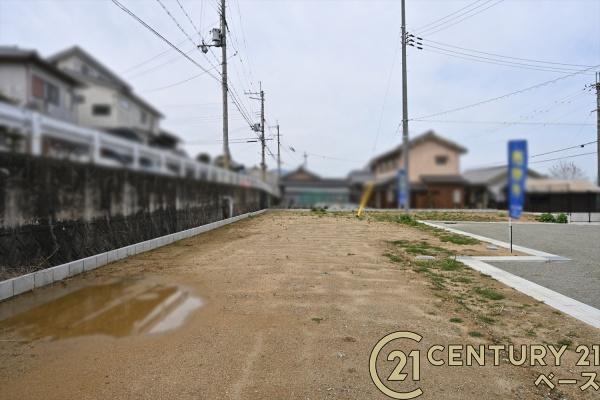 橿原市山本町４号地　建築条件なし土地