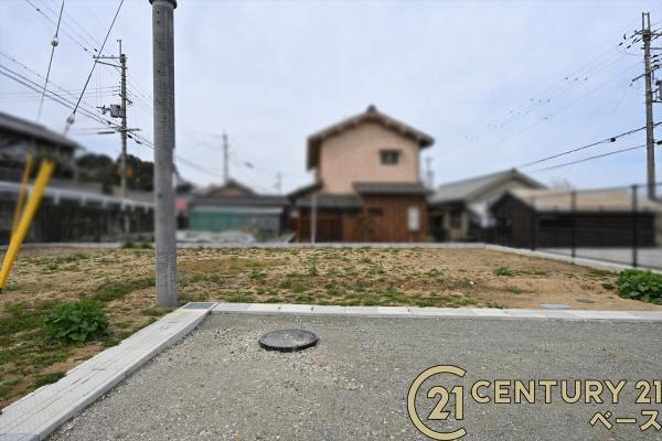 橿原市山本町５号地　建築条件なし土地