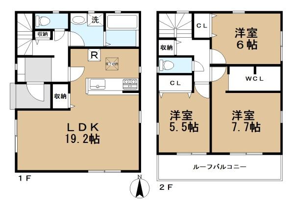 リナージュ秋吉１６号棟／一戸建