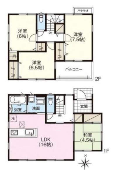 ファーストタウン今国府町１号棟／新築一戸建