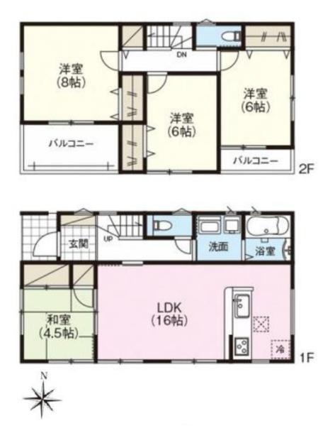 ファーストタウン今国府町２号棟／新築一戸建