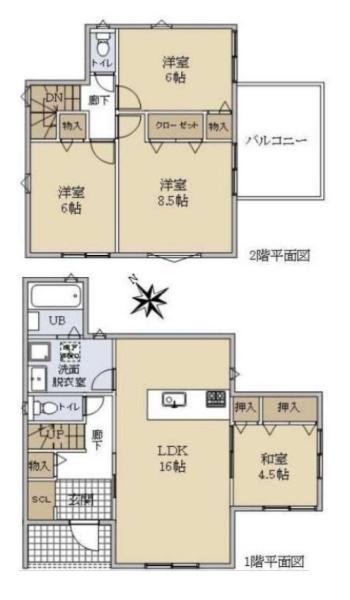 生駒市俵口町２号棟／新築一戸建