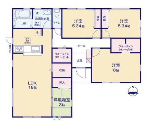 リーブルガーデン黒田３号棟／新築一戸建