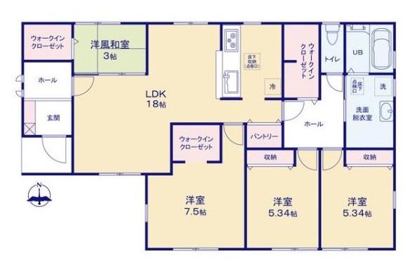 リーブルガーデン黒田７号棟／新築一戸建