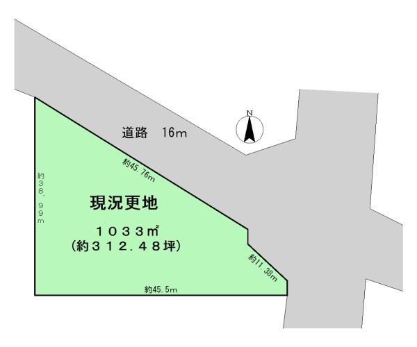 磯城郡田原本町十六面　事業用地