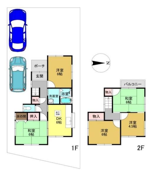 葛城市北花内の中古一戸建