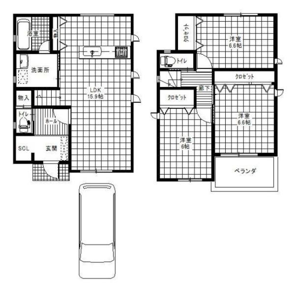 柏原市国分東条町１３号棟／新築一戸建