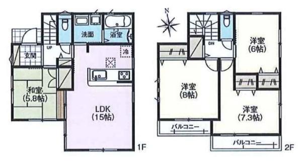 ファーストタウン鎌田１号棟／新築一戸建