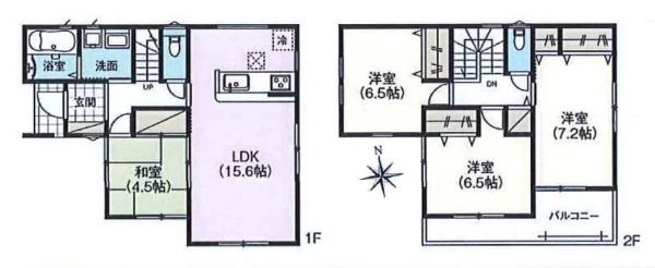 ファーストタウン鎌田２号棟／新築一戸建