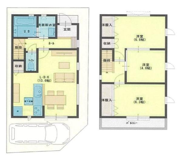 柏原市本郷３丁目／新築一戸建