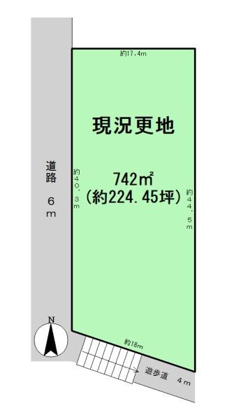 桜井市大字阿部の売土地