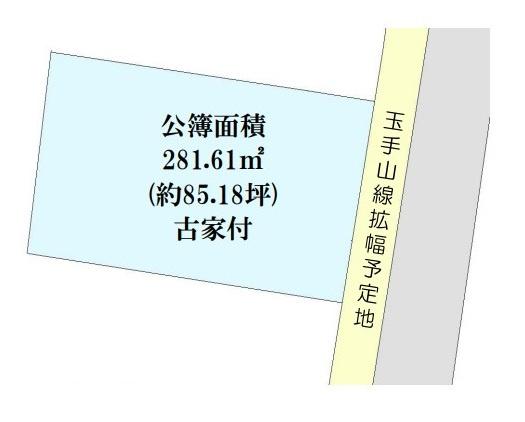 柏原市玉手町の売土地