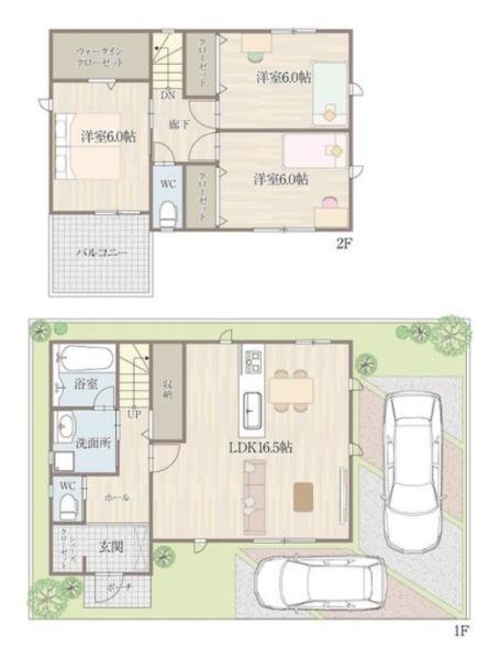 柏原市国分東条町２３号棟／新築一戸建