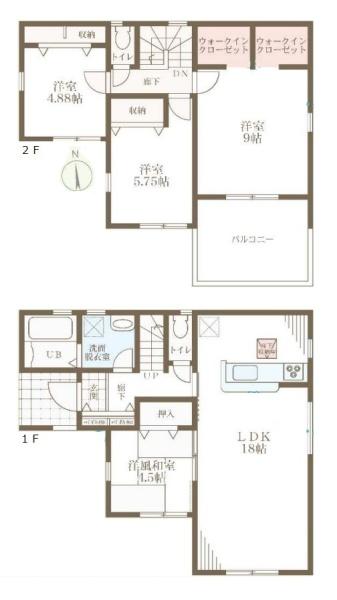 リーブルガーデン三輪４号棟／新築一戸建