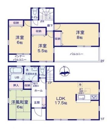 リーブルガーデン山本町２号棟／新築一戸建
