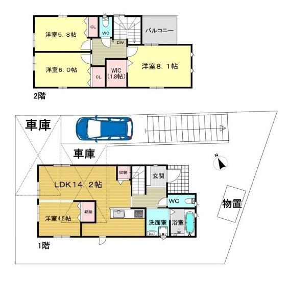 生駒市小平尾町　一戸建