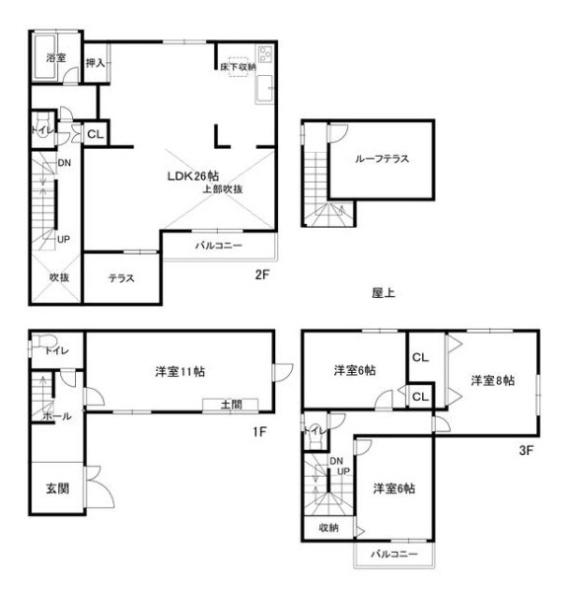 北葛城郡河合町彩の社　一戸建
