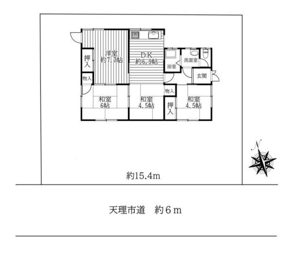 天理市庵治町　一戸建