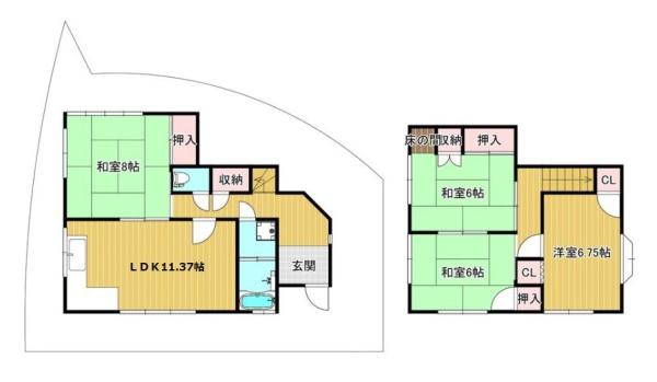 生駒市有里町　一戸建