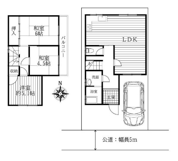 生駒郡安堵町東安堵　一戸建